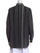3.1 Phillip Lim Silk Striped Button-Up Top