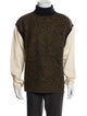 3.1 Phillip Lim Wool Colorblock Pattern Pullover