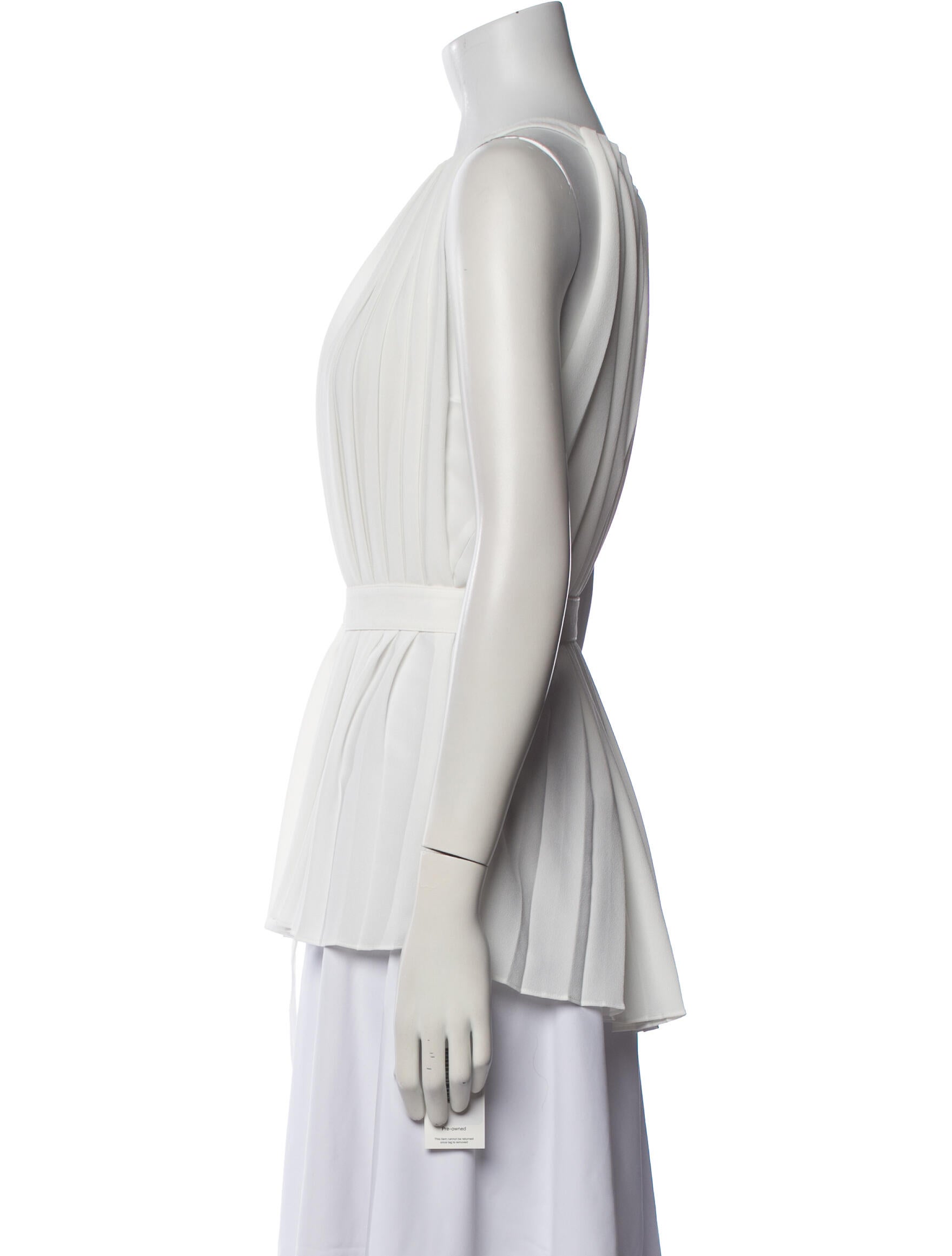 3.1 Phillip Lim Scoop Neck Sleeveless Top