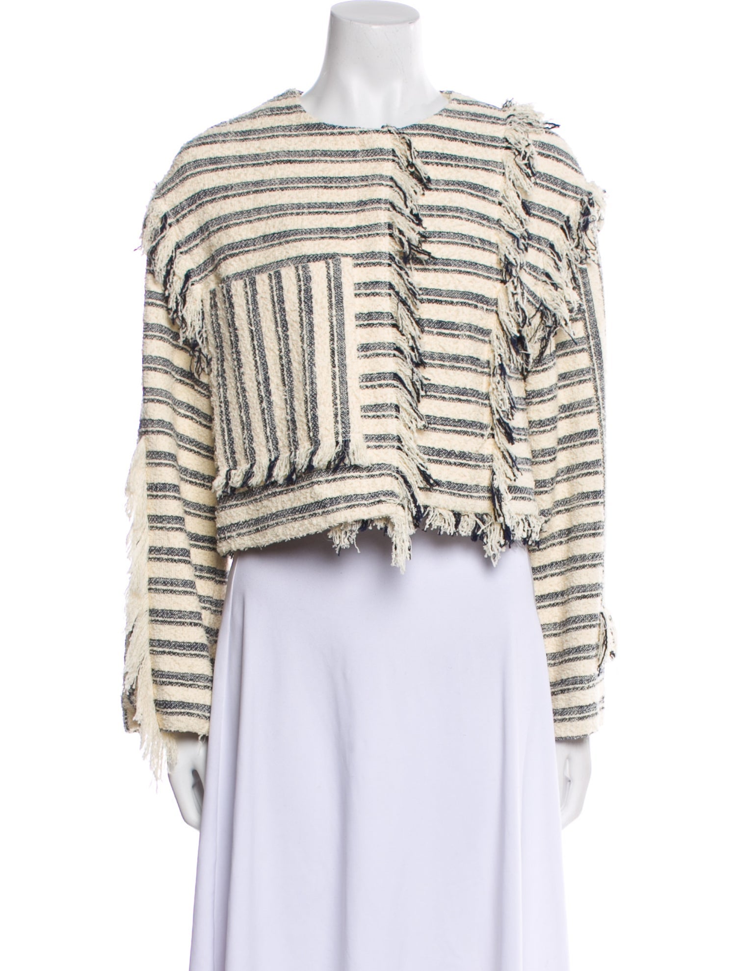 3.1 Phillip Lim Striped Evening Jacket