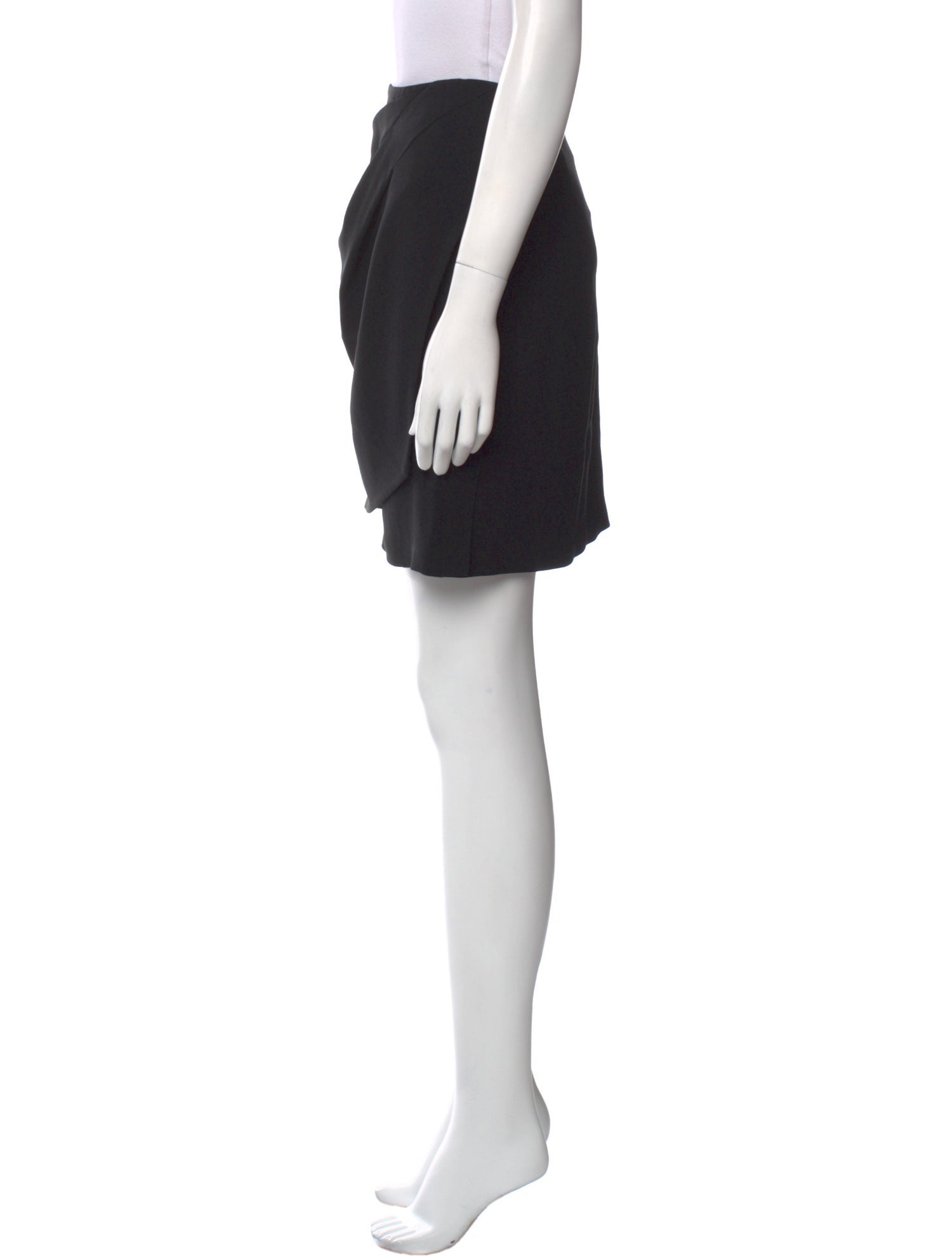 3.1 Phillip Lim Pleated Accents Mini Skirt