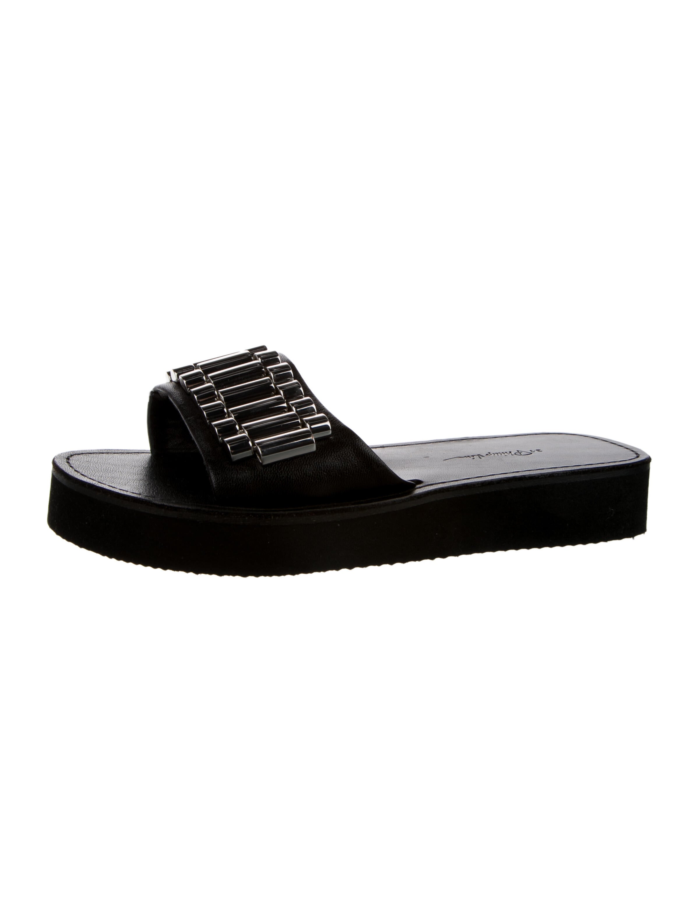 3.1 Phillip Lim Leather Slides