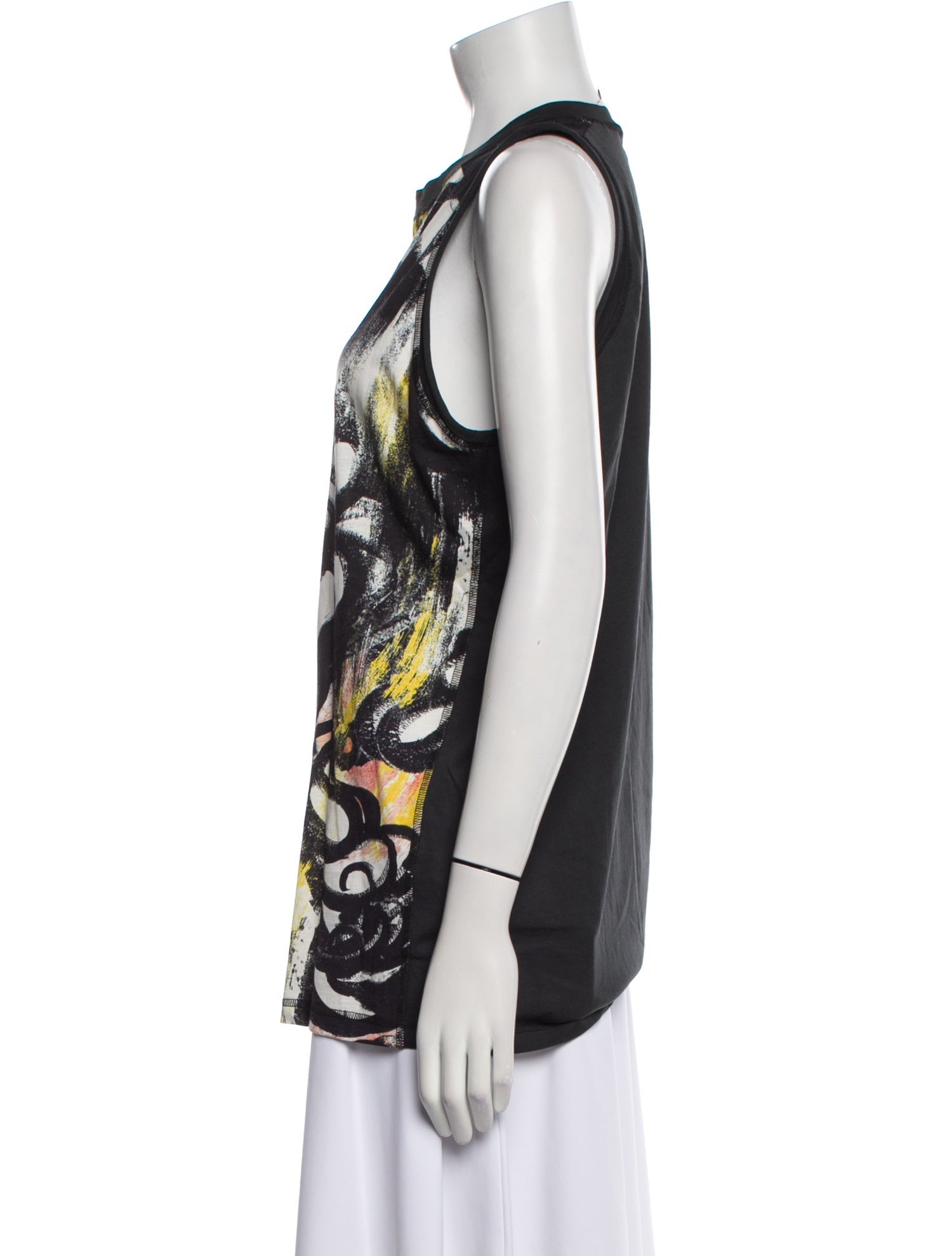 3.1 Phillip Lim Printed Crew Neck Top