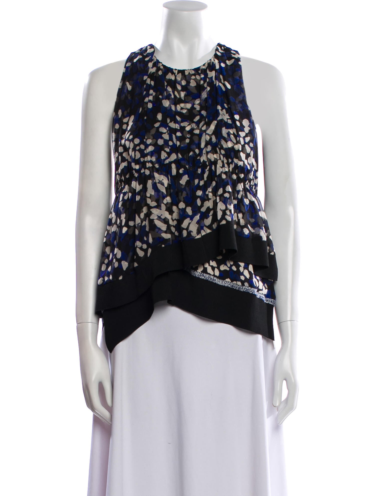 3.1 Phillip Lim Silk Printed Top