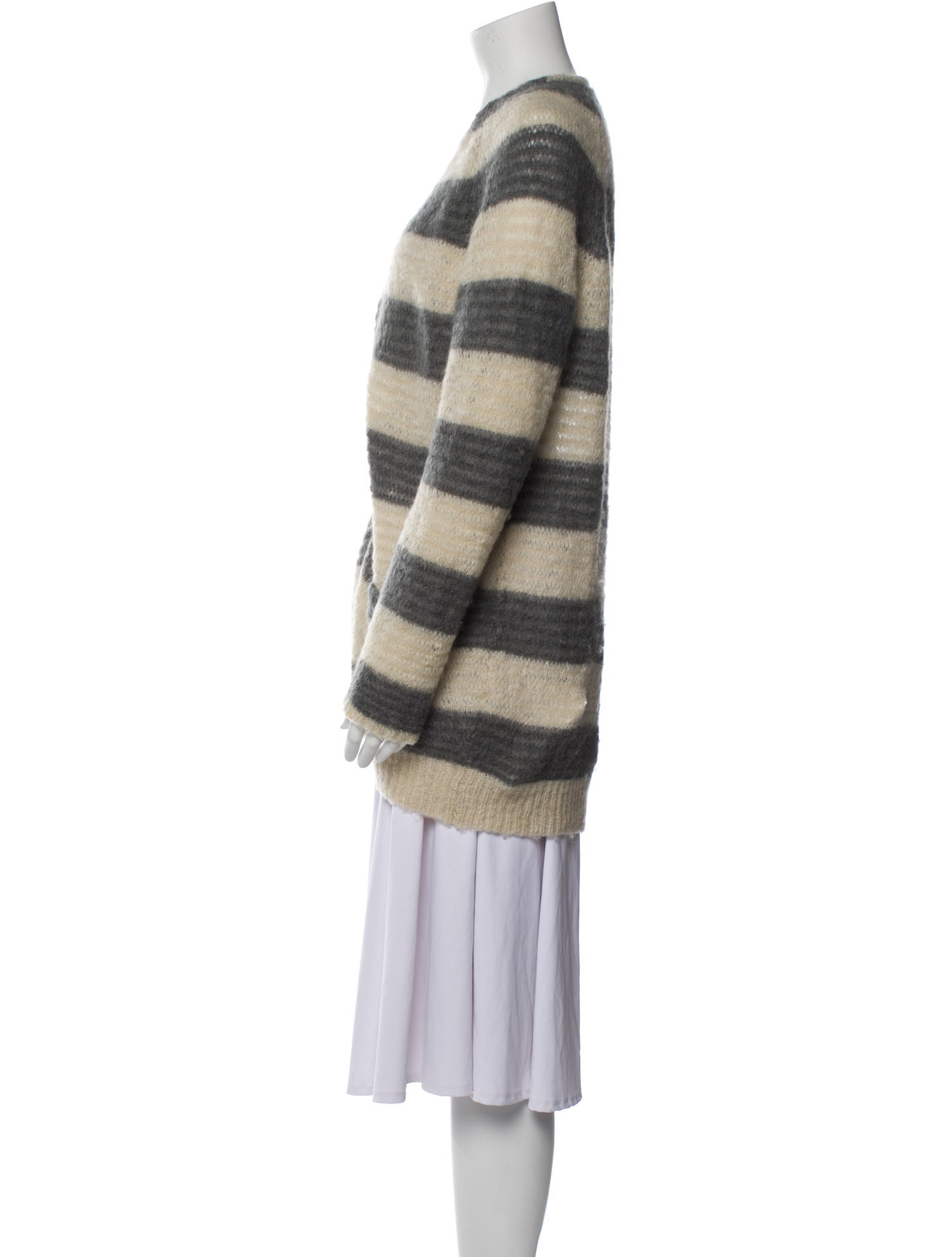 3.1 Phillip Lim Mohair Striped Jacket