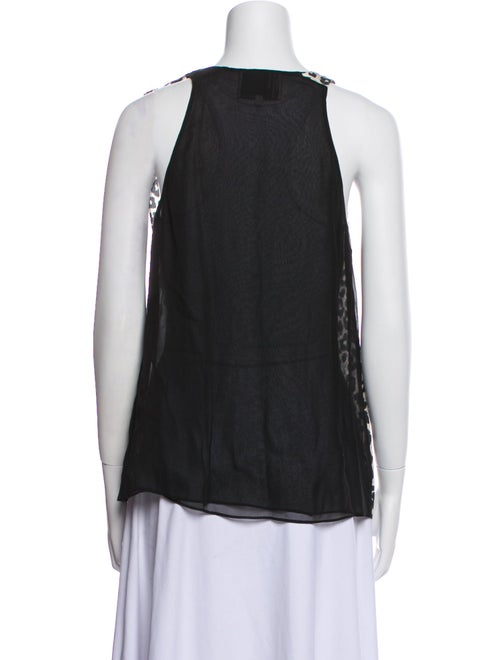 3.1 Phillip Lim Silk Animal Print Top