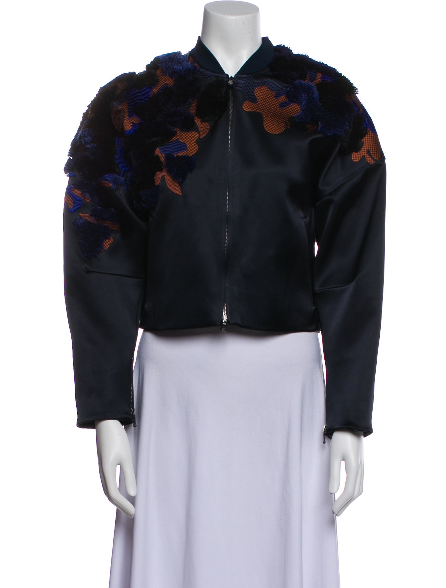 3.1 Phillip Lim Floral Print Evening Jacket