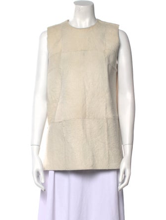 3.1 Phillip Lim Crew Neck Sleeveless Top