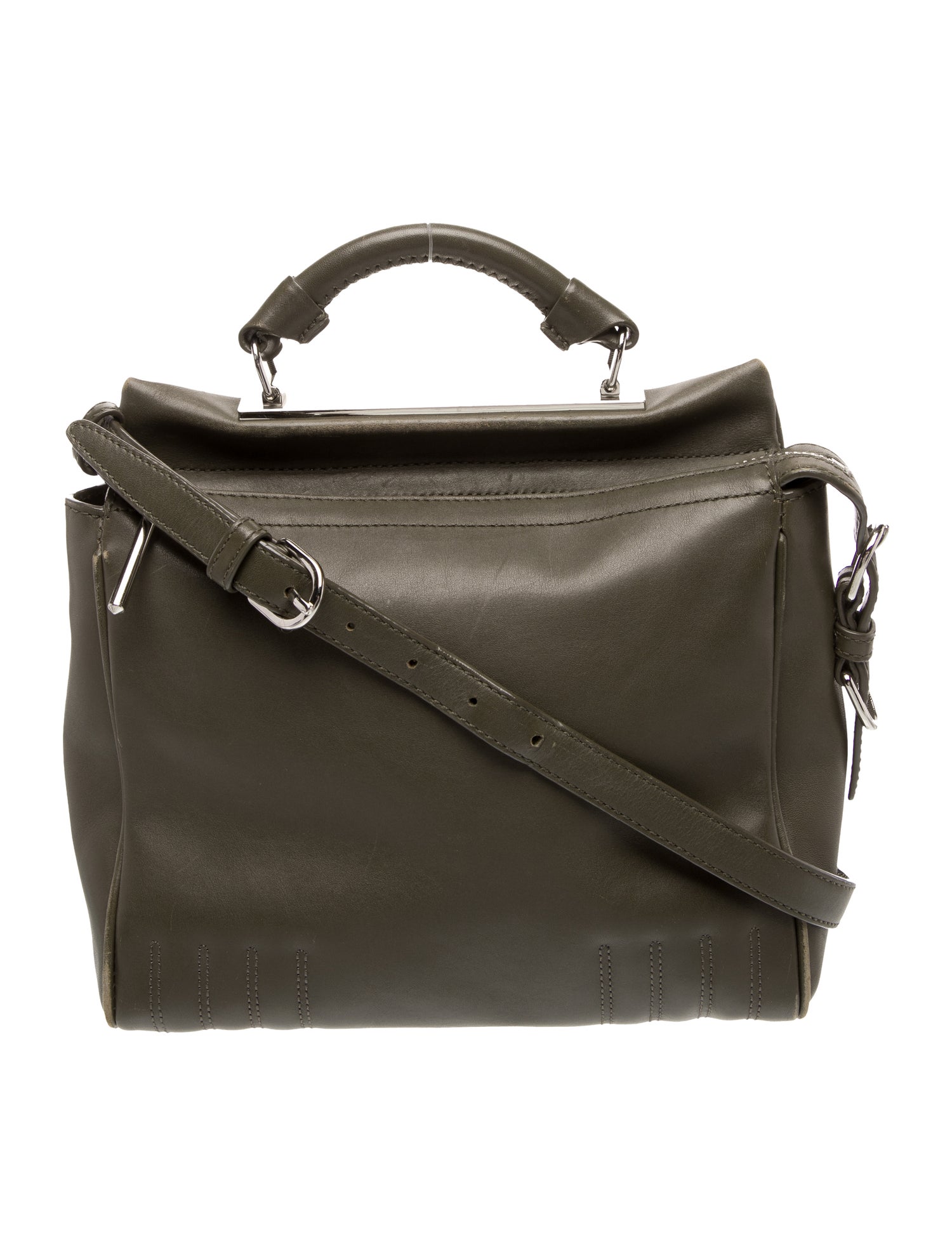 3.1 Phillip Lim Leather Ryder Satchel Bag