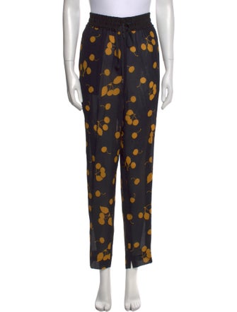 3.1 Phillip Lim Printed Straight Leg Pants