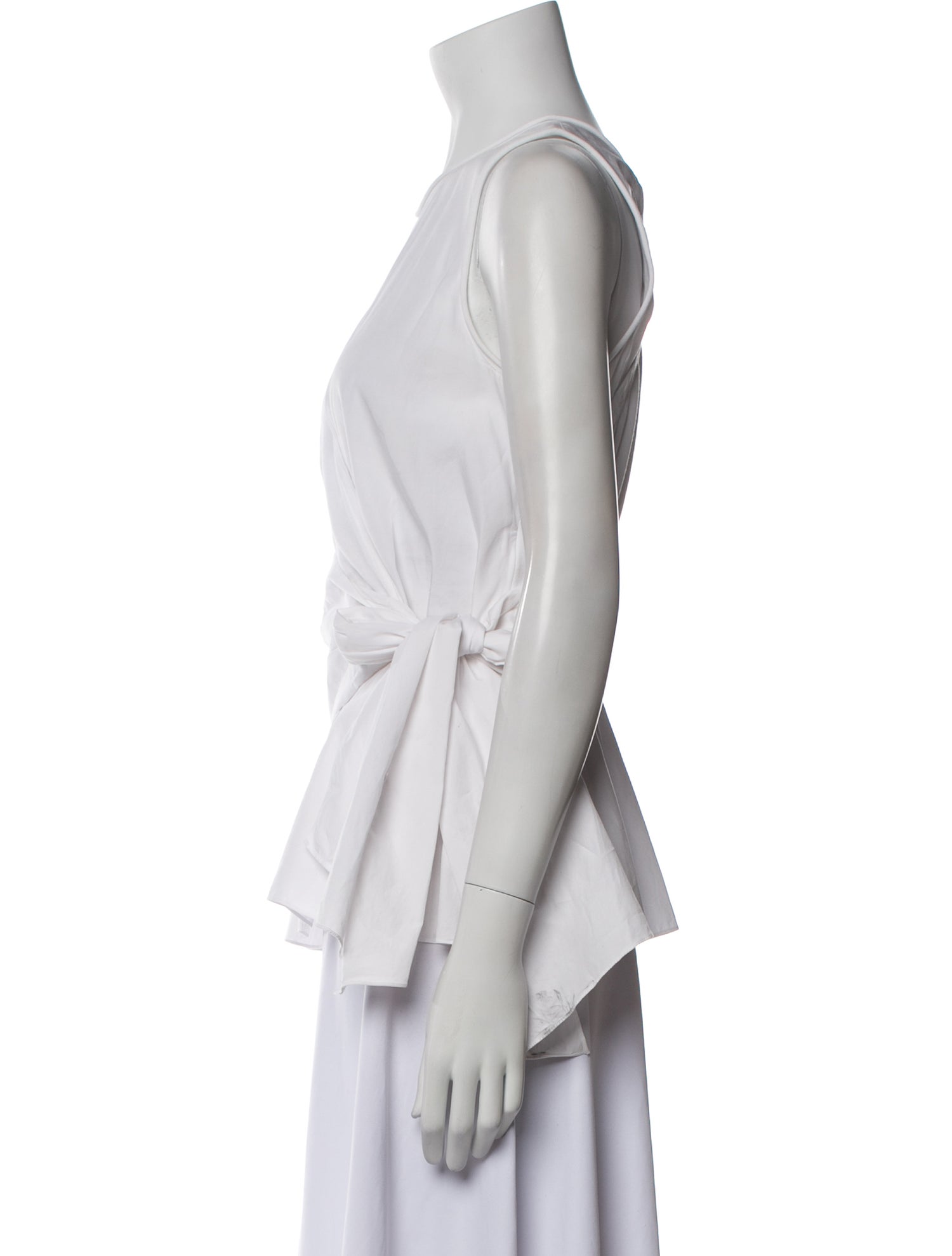 3.1 Phillip Lim Crew Neck Sleeveless Top