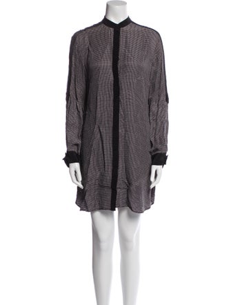 3.1 Phillip Lim Plaid Print Mini Dress