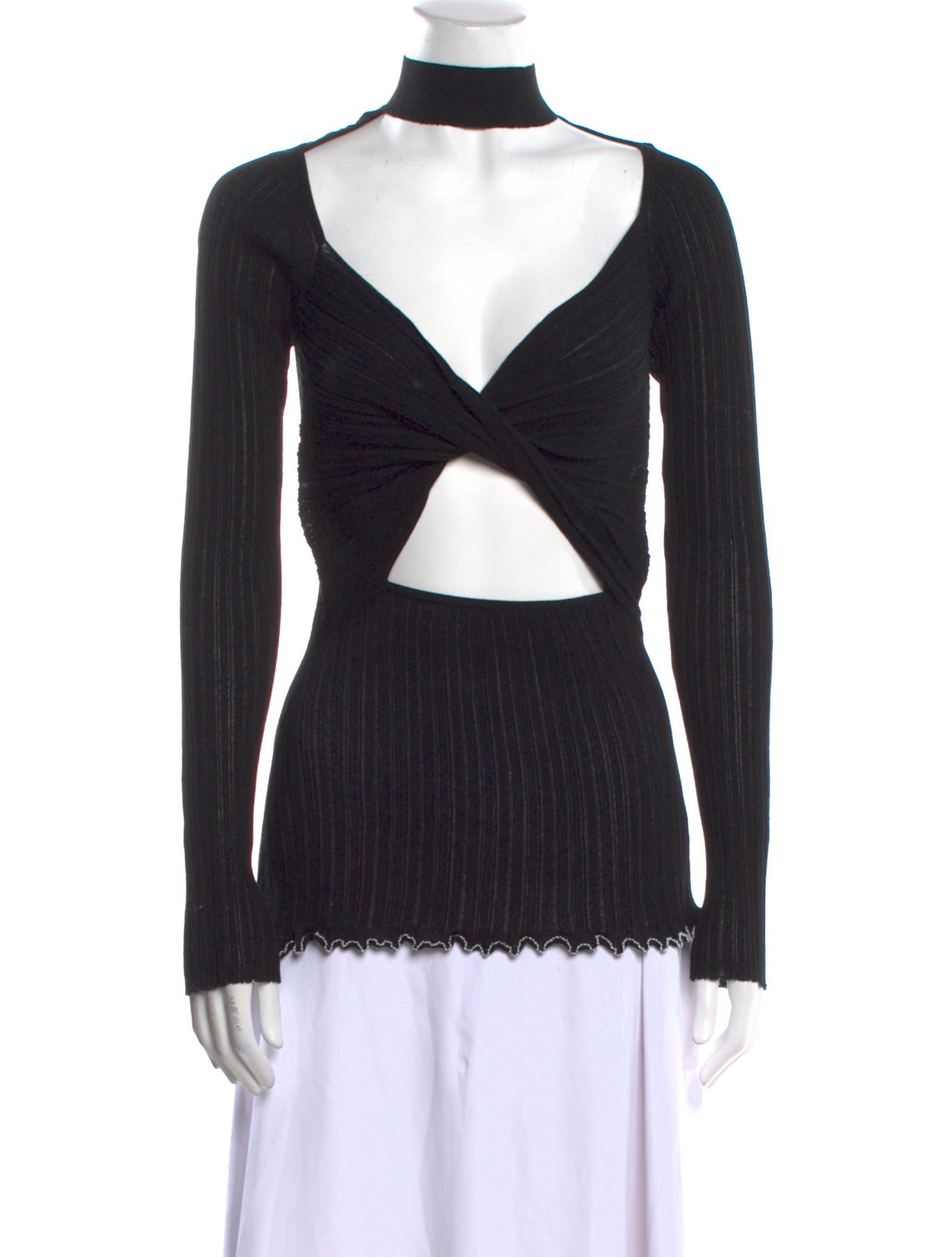 3.1 Phillip Lim Mock Neck Long Sleeve Bodysuit