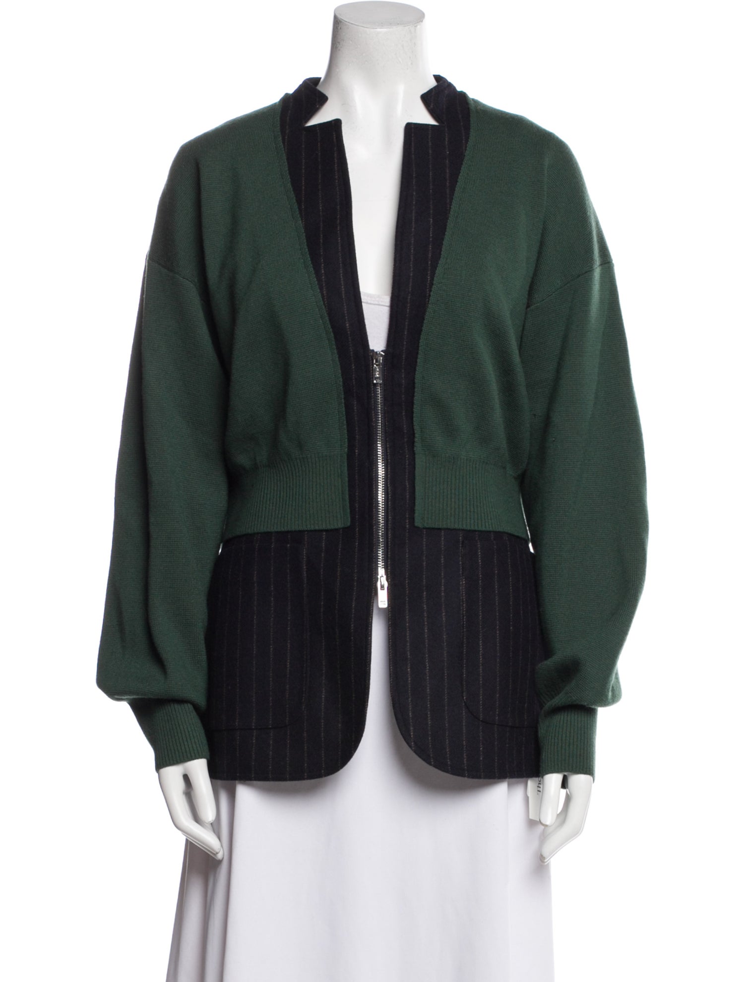3.1 Phillip Lim Cashmere Colorblock Pattern Jacket w/ Tags