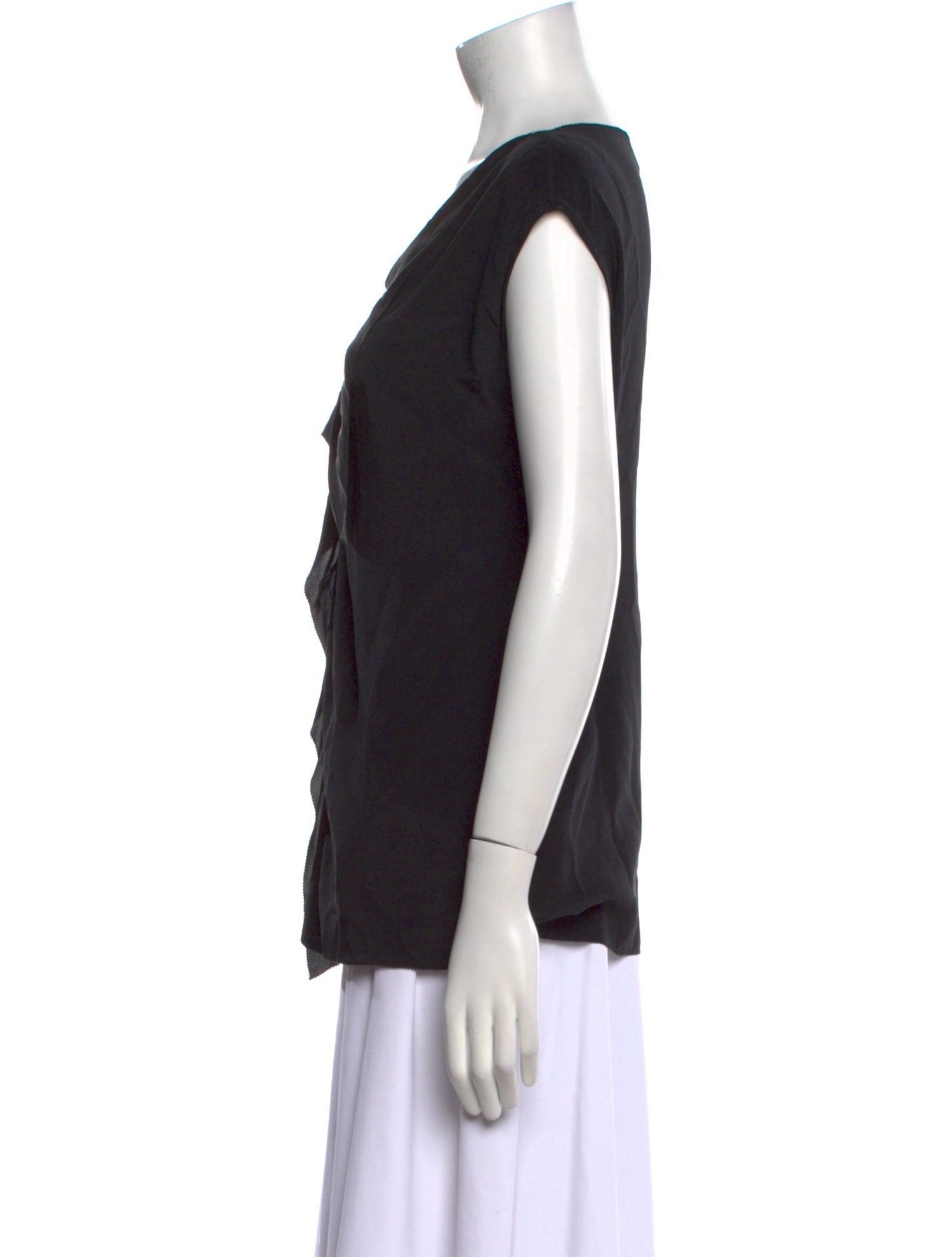 3.1 Phillip Lim Silk Cowl Neck Top