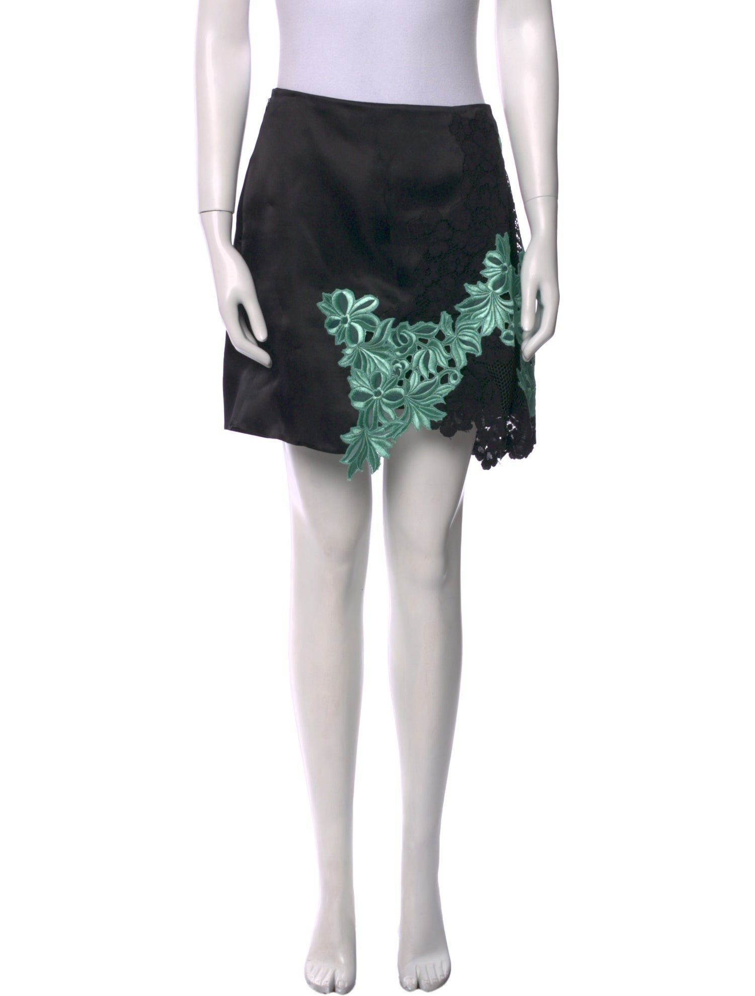 3.1 Phillip Lim Silk Mini Skirt