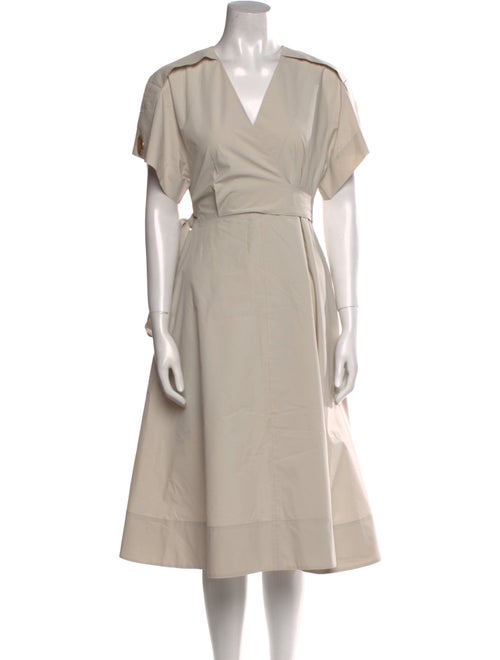 3.1 Phillip Lim V-Neck Midi Length Dress