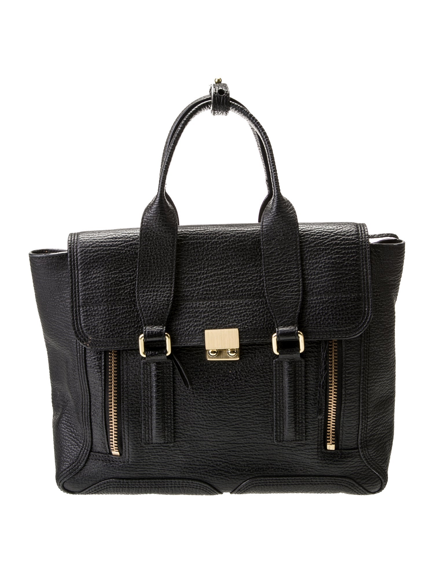 3.1 Phillip Lim Leather Top Handle Bag