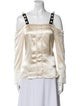 3.1 Phillip Lim Silk Square Neckline Blouse