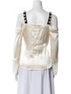 3.1 Phillip Lim Silk Square Neckline Blouse