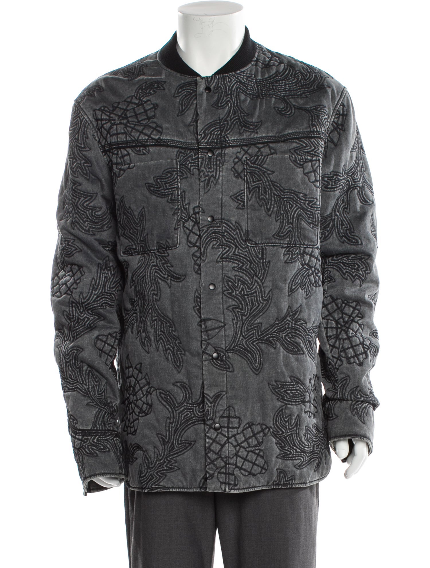 3.1 Phillip Lim Graphic Print Puffer Coat