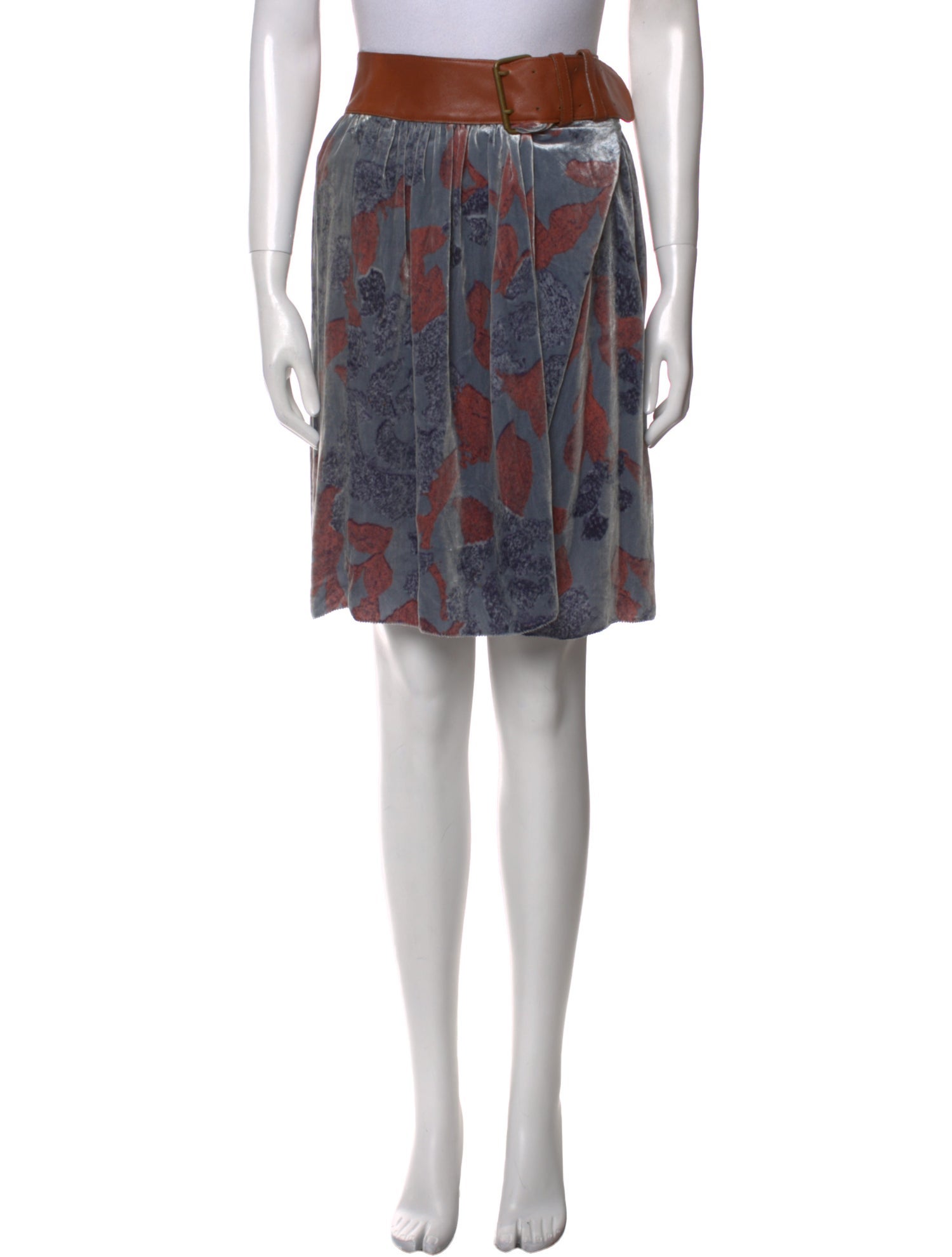 3.1 Phillip Lim Printed Knee-Length Skirt