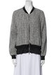 3.1 Phillip Lim Tweed Pattern Bomber Jacket