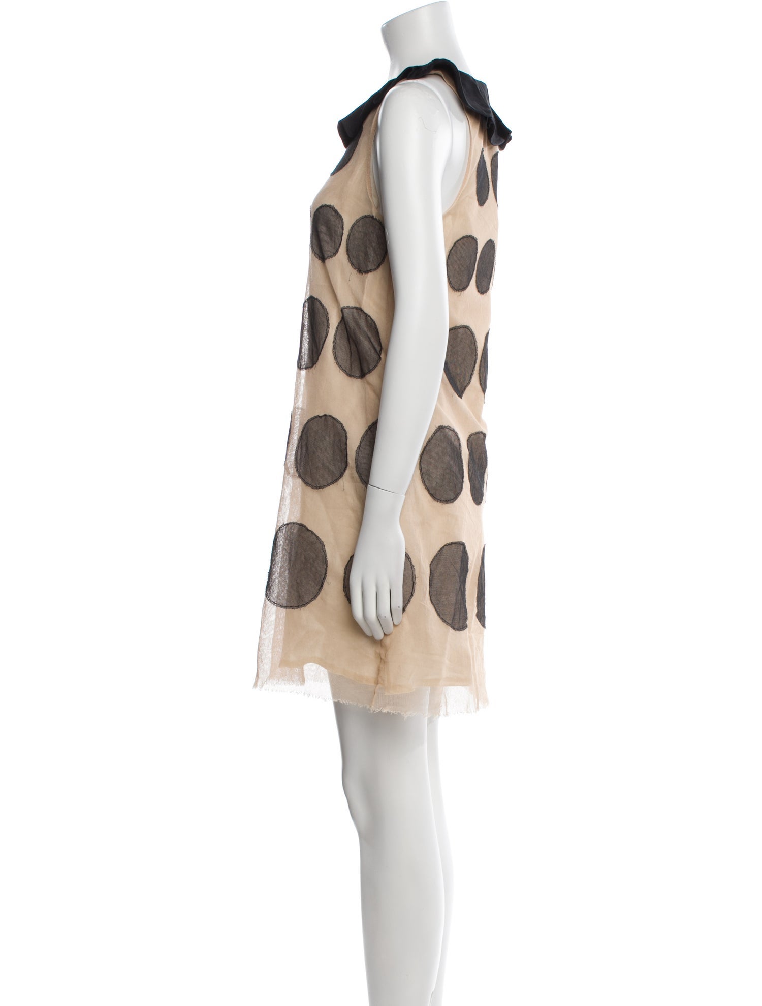 3.1 Phillip Lim Polka Dot Print Mini Dress