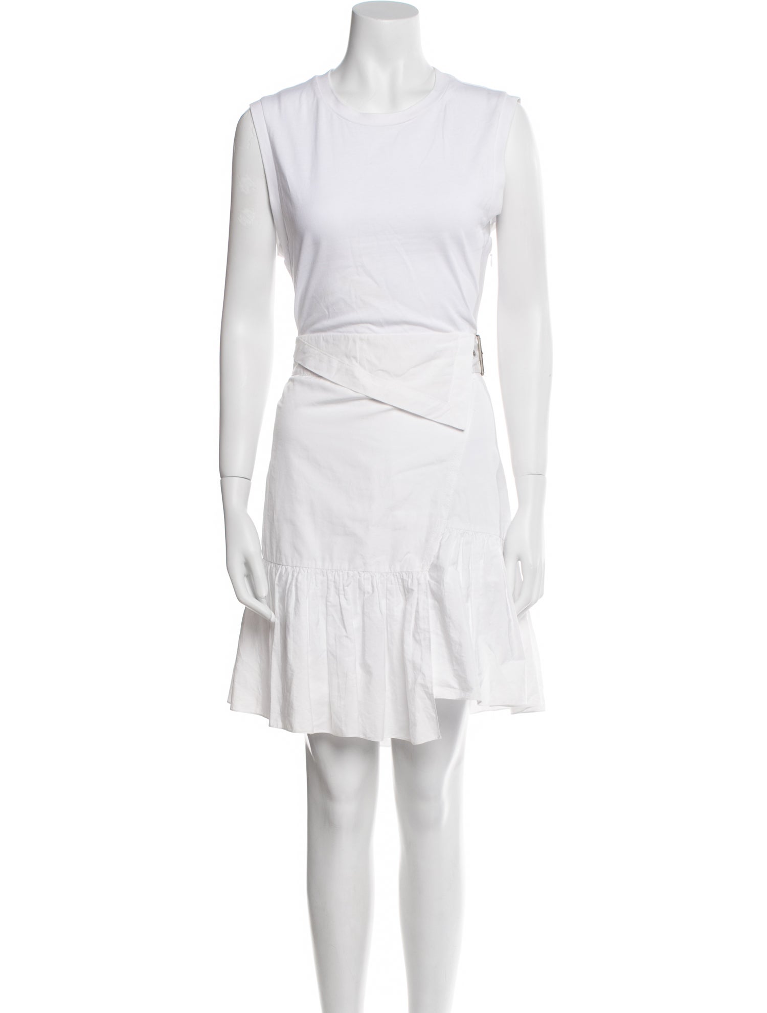 3.1 Phillip Lim Crew Neck Knee-Length Dress