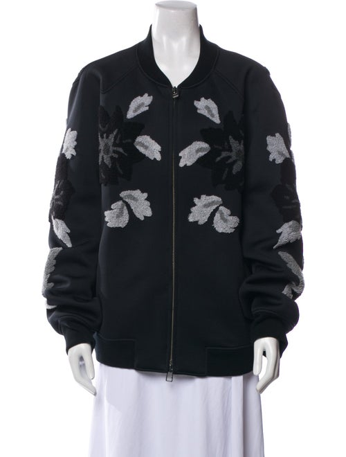 3.1 Phillip Lim Floral Print Bomber Jacket