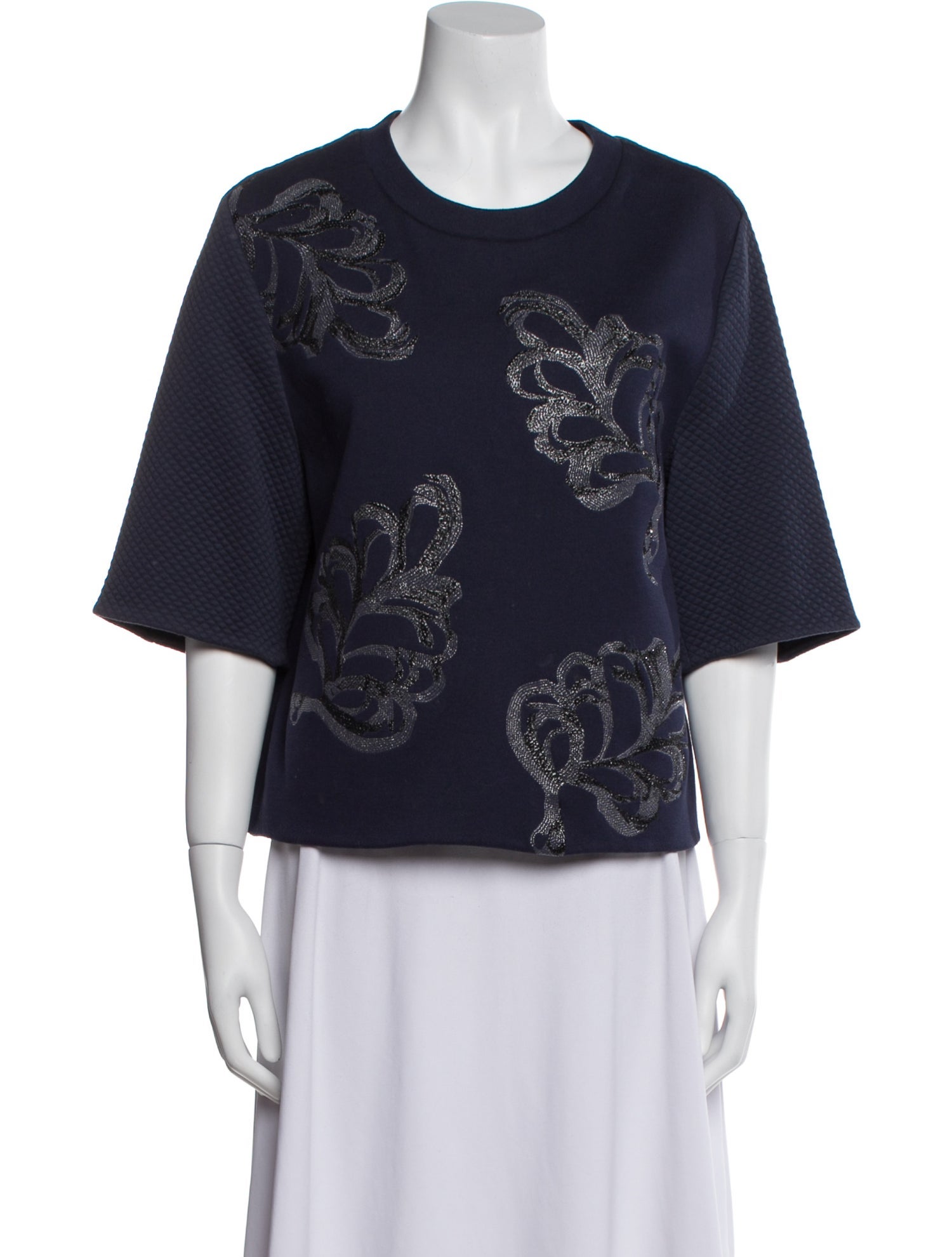 3.1 Phillip Lim Printed Crew Neck T-Shirt