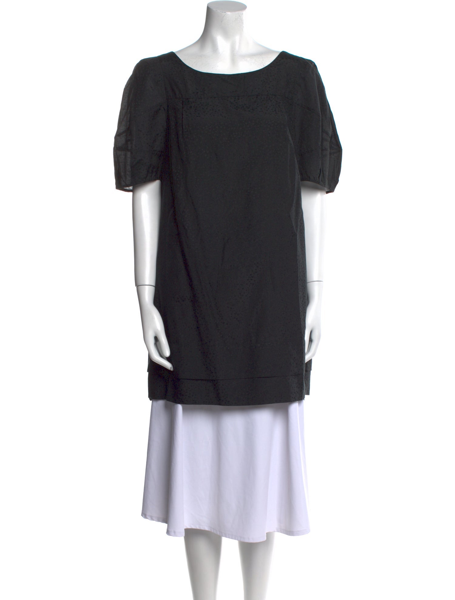 3.1 Phillip Lim Bateau Neckline Mini Dress