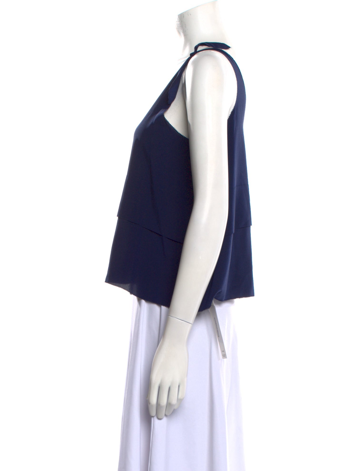 3.1 Phillip Lim Silk Scoop Neck Top