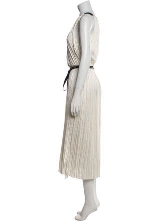 3.1 Phillip Lim Crew Neck Long Dress