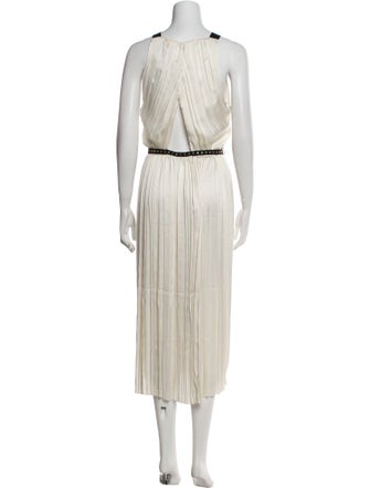 3.1 Phillip Lim Crew Neck Long Dress
