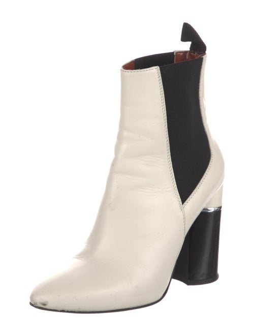 3.1 Phillip Lim Leather Colorblock Pattern Chelsea Boots