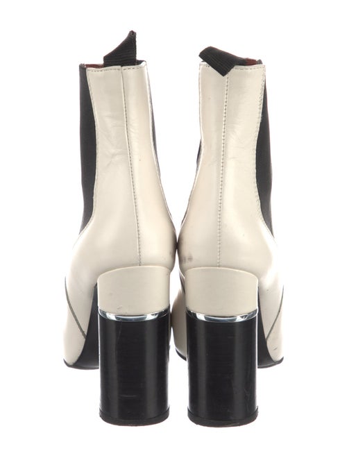 3.1 Phillip Lim Leather Colorblock Pattern Chelsea Boots