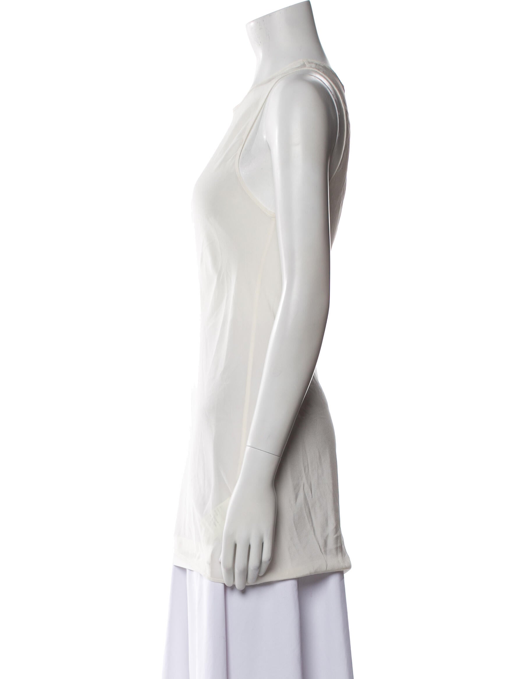 3.1 Phillip Lim Silk Scoop Neck Top