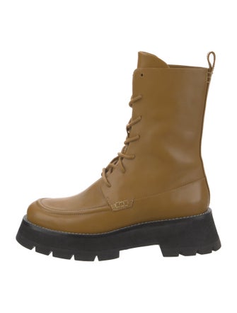 3.1 Phillip Lim Leather Combat Boots