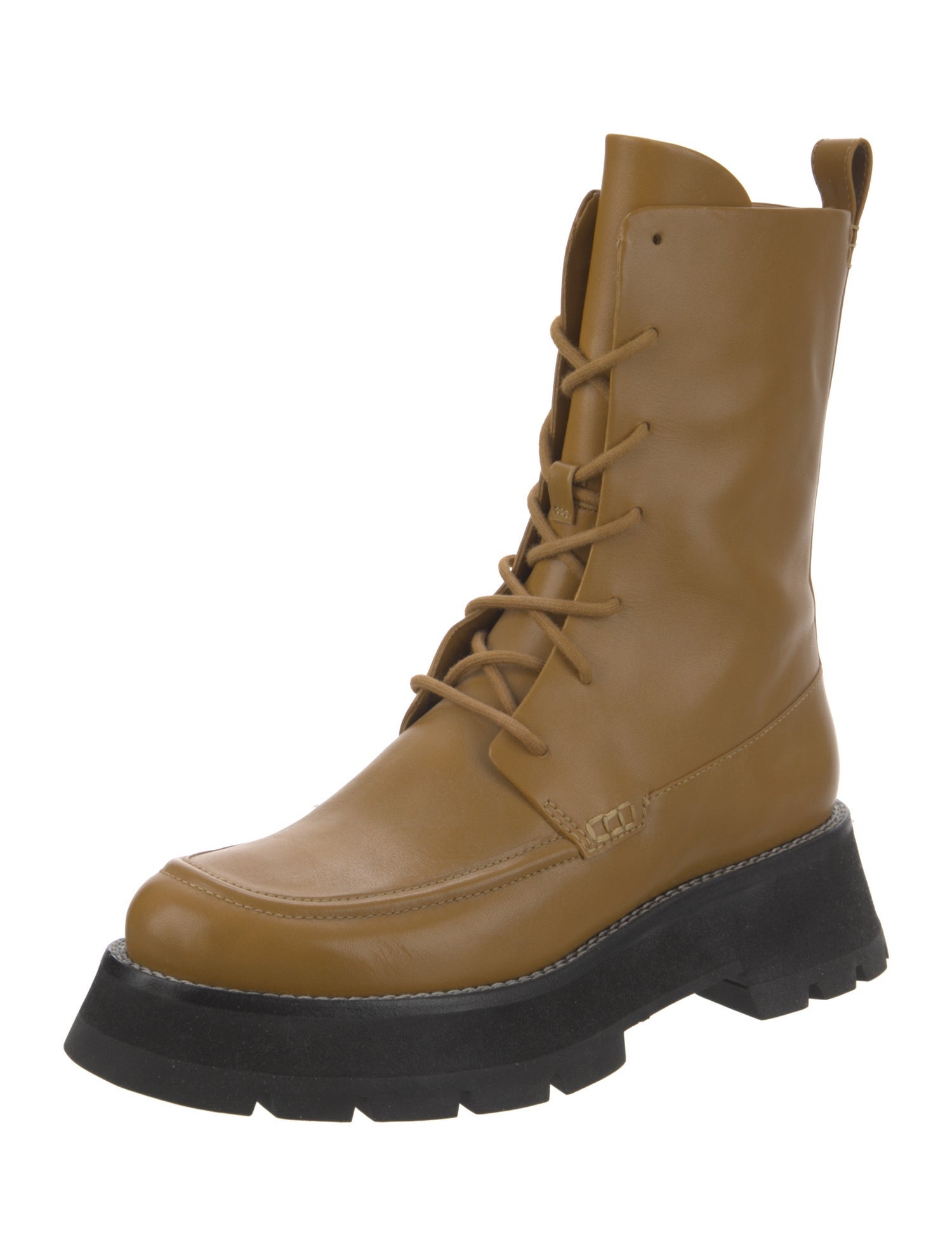 3.1 Phillip Lim Leather Combat Boots