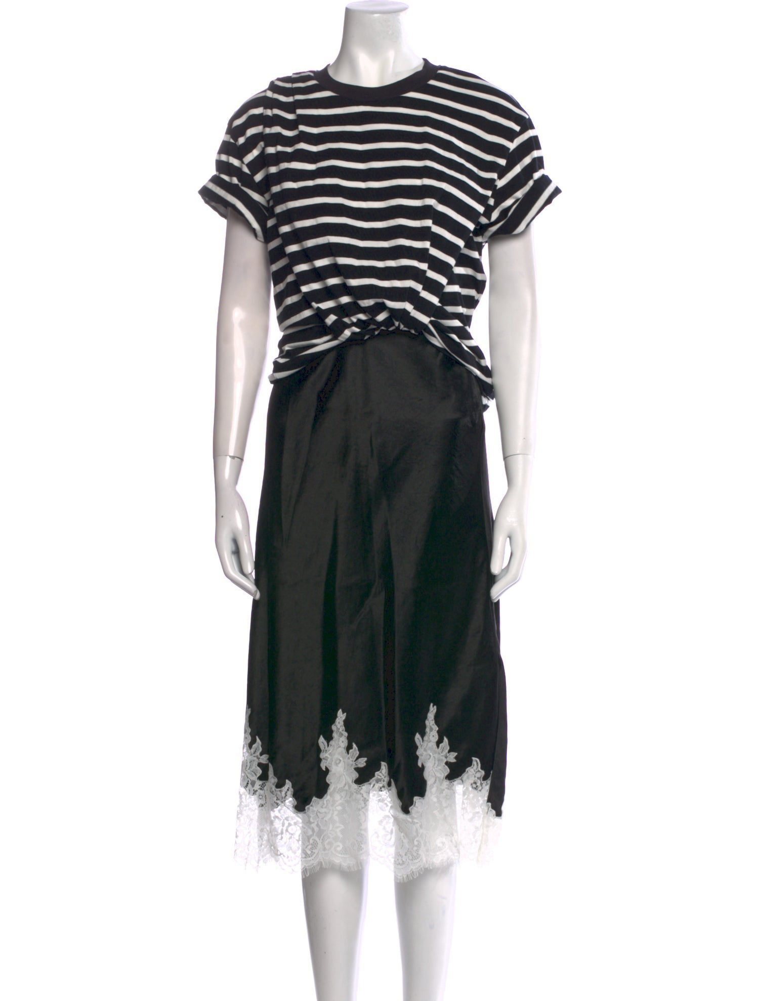 3.1 Phillip Lim Lace Pattern Long Dress