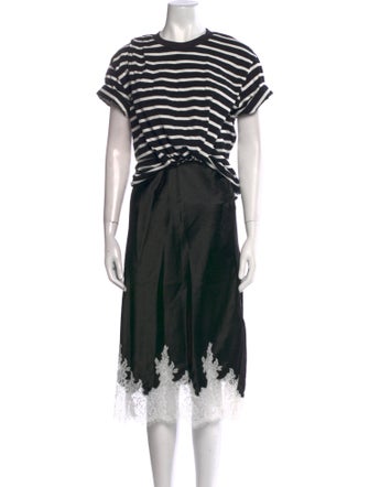 3.1 Phillip Lim Lace Pattern Long Dress