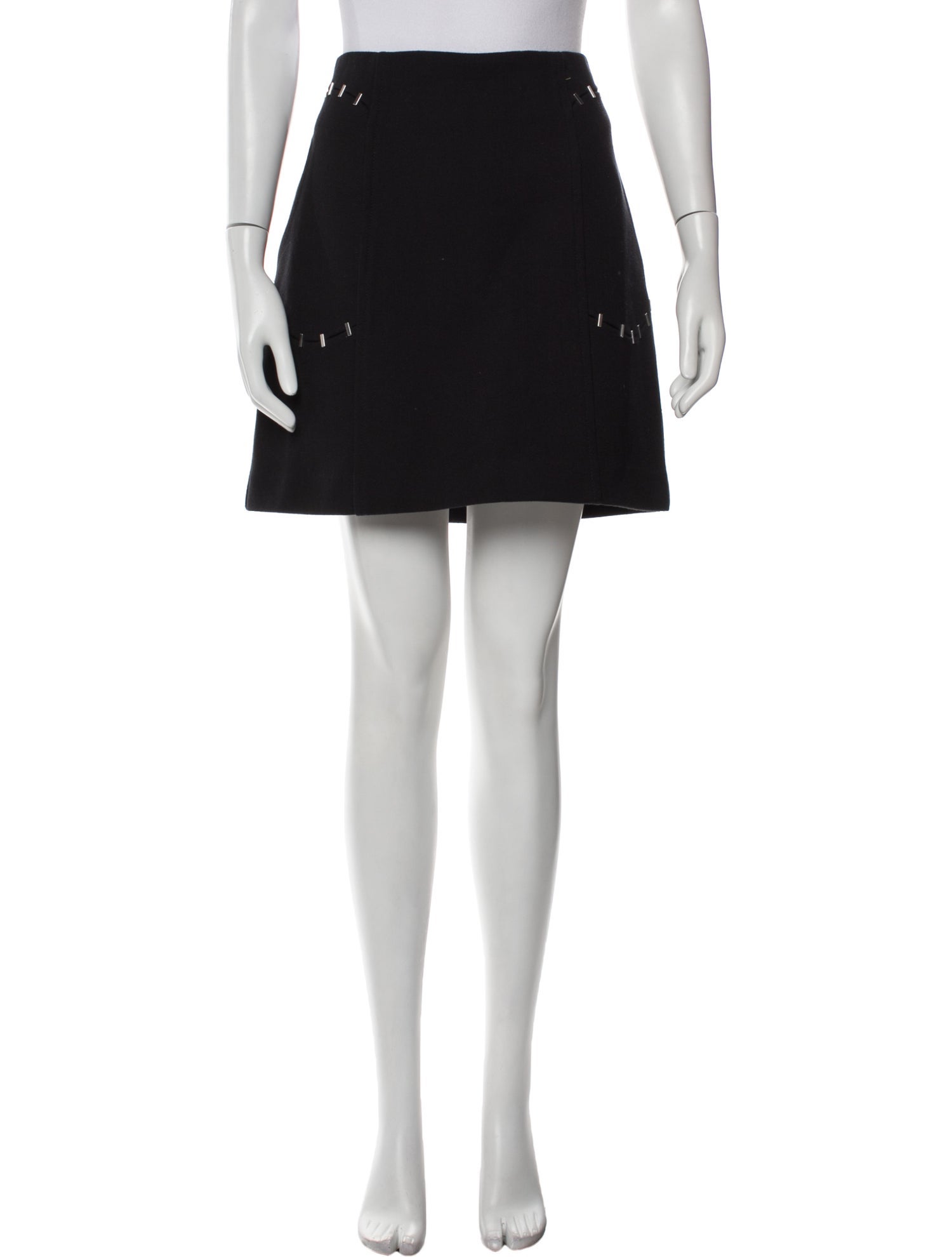3.1 Phillip Lim Virgin Wool Mini Skirt