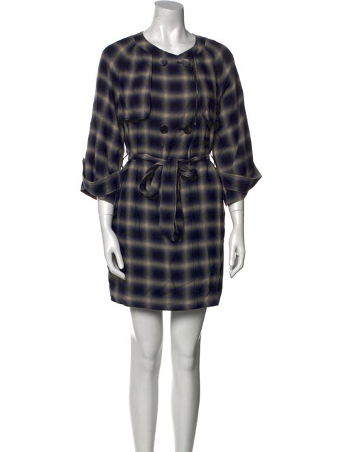 3.1 Phillip Lim Plaid Print Mini Dress