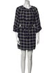 3.1 Phillip Lim Plaid Print Mini Dress