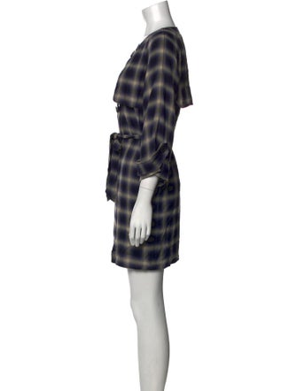 3.1 Phillip Lim Plaid Print Mini Dress