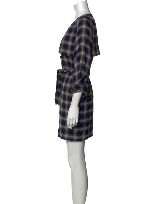 3.1 Phillip Lim Plaid Print Mini Dress