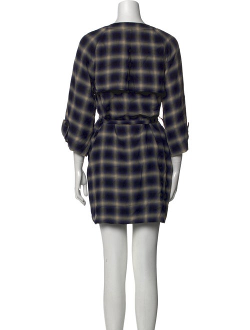 3.1 Phillip Lim Plaid Print Mini Dress