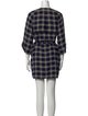 3.1 Phillip Lim Plaid Print Mini Dress
