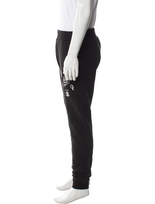 3.1 Phillip Lim Graphic Print Embroidered Accent Lounge Bottoms